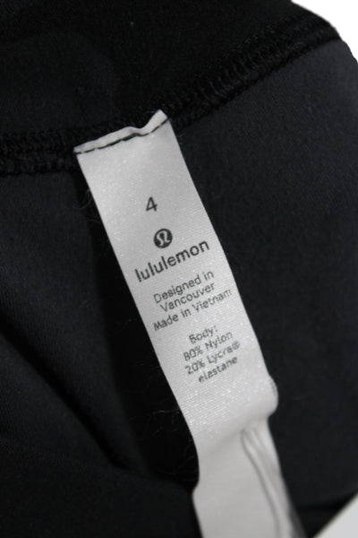 Lululemon Women Black Camo Capri Leggings Size 4