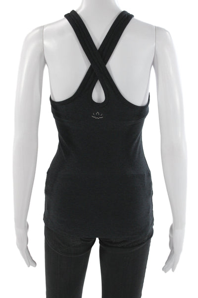 Beyond Yoga Womens Black High Neck Sleeveless Basic Tank Athleisure Size XS