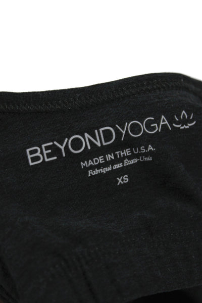 Beyond Yoga Womens Black High Neck Sleeveless Basic Tank Athleisure Size XS