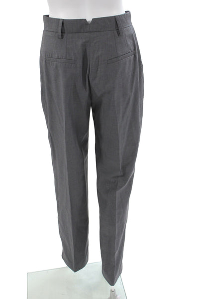 Walter Baker Womens Dress Pants Gray Button Closure Size 2