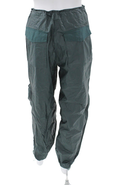 Kith Mens Jogger Pants Green 70% Cotton Drawstring Size 25