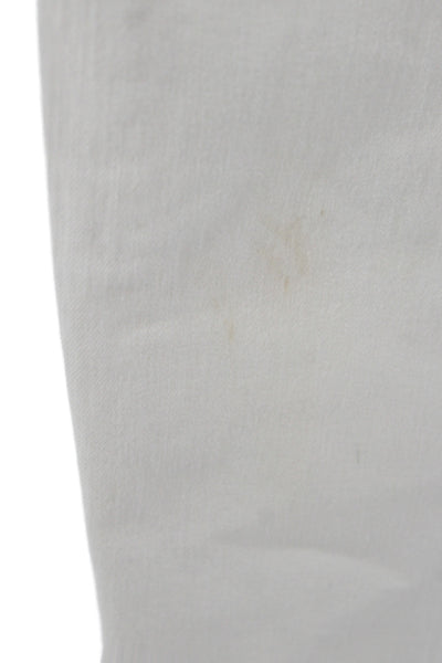Veronica Beard Womens Skinny Jeans White Size 4
