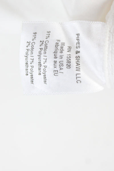 Veronica Beard Womens Skinny Jeans White Size 4