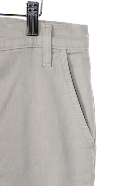 Joes Women Chino Pants Beige High Rise 32 Inseam 90% Cotton Size 28