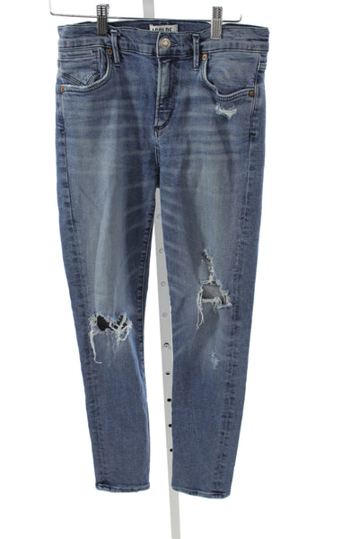 Agolde Women Skinny Blue Jeans Size 26