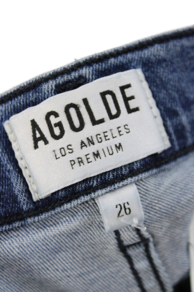Agolde Women Skinny Blue Jeans Size 26