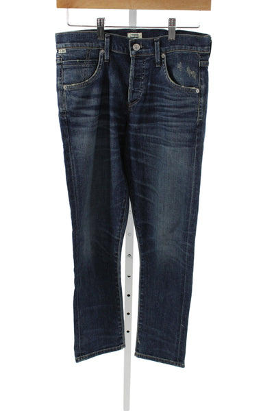 Citizens of Humanity Mens Straight Blue Jeans Size 25