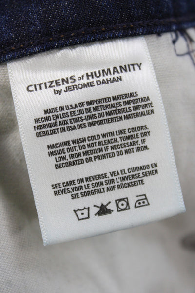 Citizens of Humanity Mens Straight Blue Jeans Size 25