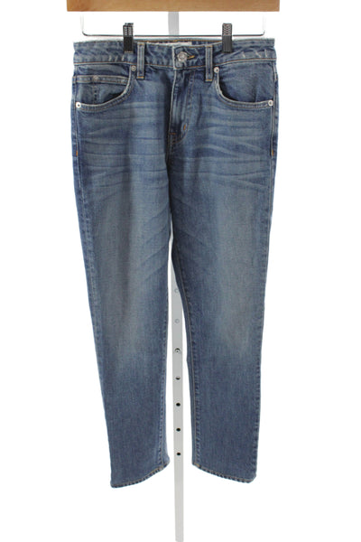 Slvrlake Women Blue Straight High Rise Cotton Jeans 26 Inseam Size 25