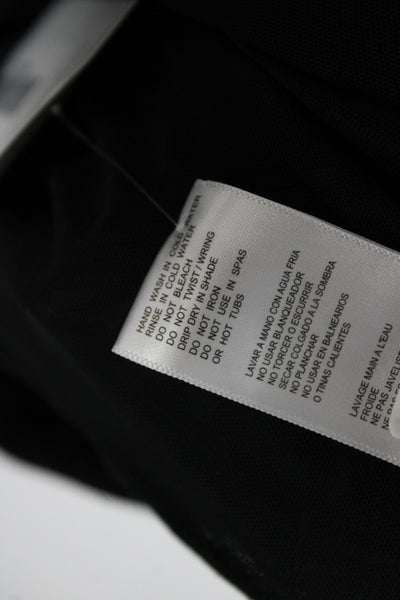 Carmen Marc Valvo Women Maxi Skirt Black Nylon Beach Size L