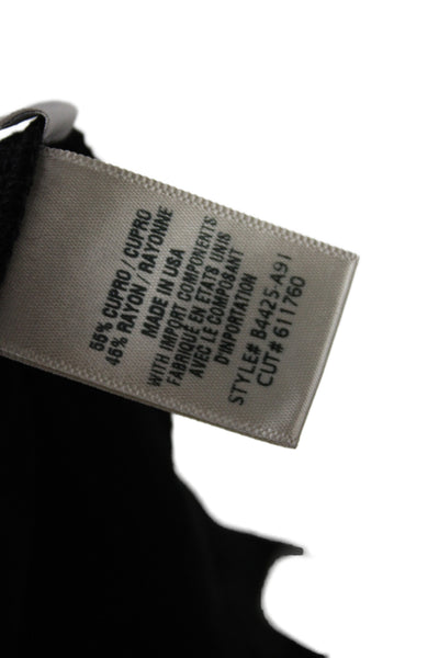 Bella Dahl Women V-Neck Camisole Black 55% Cupro Size L