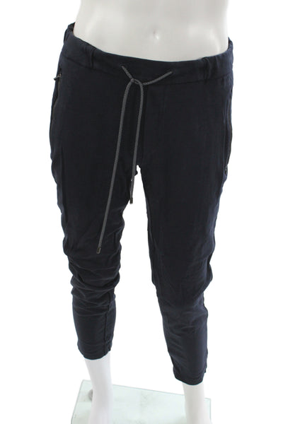Brax Lab Mens Jogger Black Drawstring Polyamide Inseam 34 Size 33