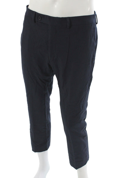 DKNY Mens Dress Pants Black Button Classic Size 33