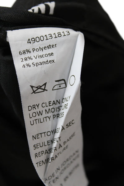 DKNY Mens Dress Pants Black Button Classic Size 33