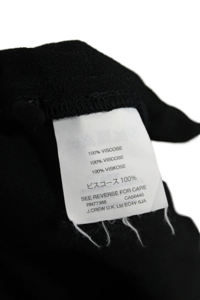 Madewell Women Tank Dress Black V-Neck Sleeveless Mini Size XS