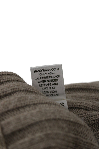 Banana Republic Women Cardigan V-Neck Long Sleeve Beige Wool Blend Size XS