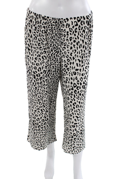 Kate Spade Women's Two Piece Animal Print Pajama Set Size M