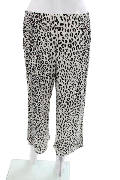 Kate Spade Women's Two Piece Animal Print Pajama Set Size M