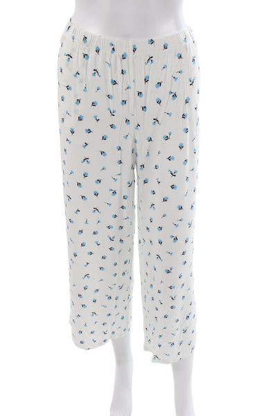 Kate Spade Women's Short Sleeves Two Piece Floral Pajama Set Size L