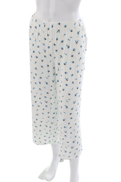 Kate Spade Women's Short Sleeves Two Piece Floral Pajama Set Size L