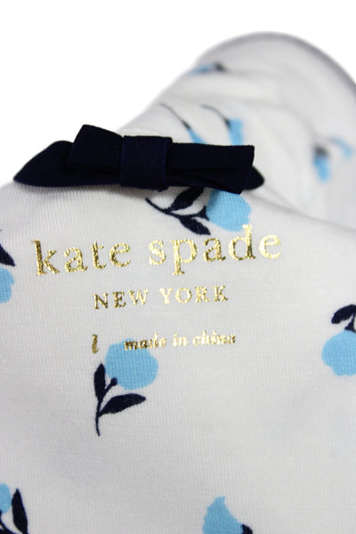 Kate Spade Women's Short Sleeves Two Piece Floral Pajama Set Size L