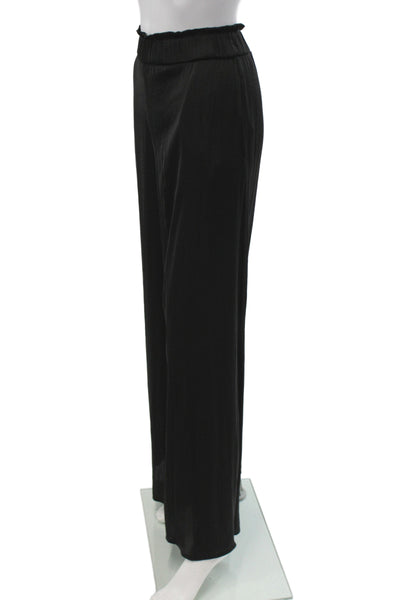 Zara Womens Black Paperbag Pants Size M