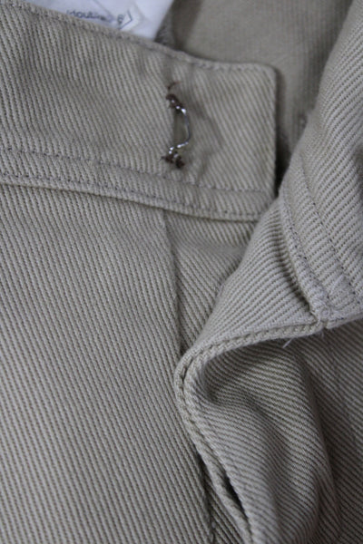 Balenciaga Paris Women Chino Pants Beige Cotton Size 32