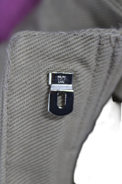 Balenciaga Paris Women Chino Pants Beige Cotton Size 32