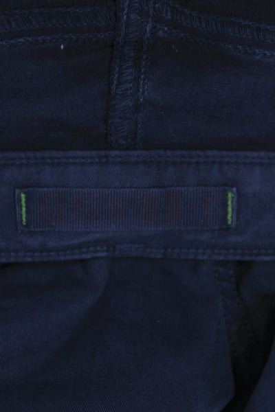 J Brand Womens Green Chino Pants Button Closure Size 28