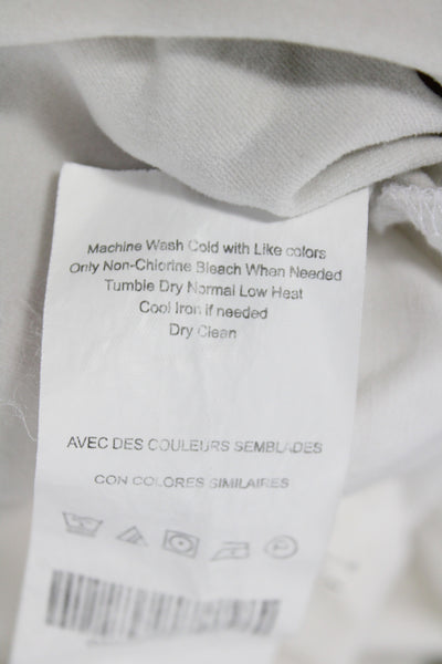 A Pea In The Pod Womens Maternity Chino Shorts White Cotton Size S