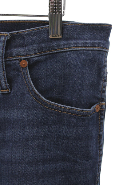 Madewell Women Skinny Jeans Blue Mid Rise Size 31