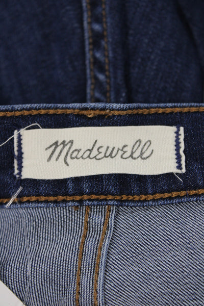 Madewell Women Skinny Jeans Blue Mid Rise Size 31