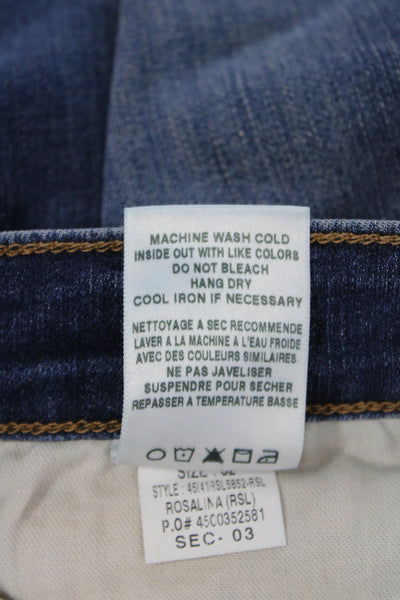 Joes Womens Skinny Jeans Blue Petite Size 32