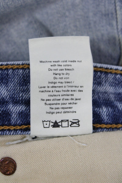 Rag & Bone Women Cut-Off Shorts Blue Size 29
