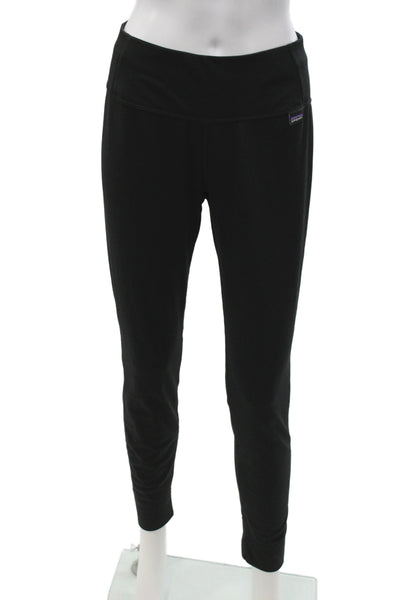 Patagonia Womens Black Ankle Leggings Athleisure Size M
