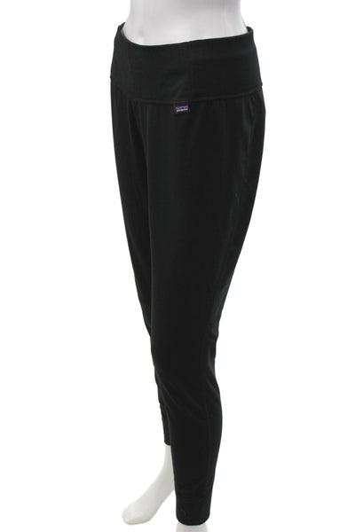 Patagonia Womens Black Ankle Leggings Athleisure Size M