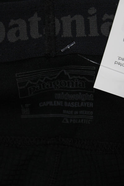 Patagonia Womens Black Ankle Leggings Athleisure Size M