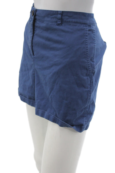 J Crew Women Chino Shorts Blue Size 10