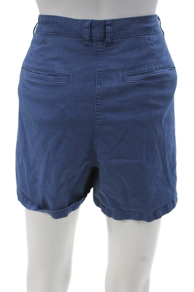 J Crew Women Chino Shorts Blue Size 10