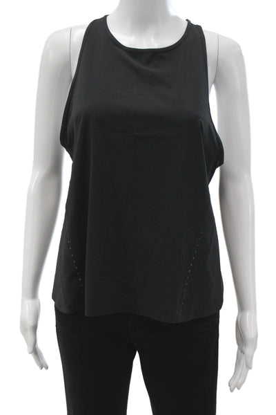 Lululemon Womens Black Basic Tank Polyester Athleisure Size 4
