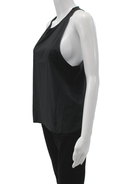 Lululemon Womens Black Basic Tank Polyester Athleisure Size 4