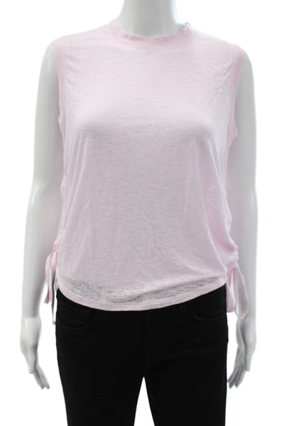 Lululemon Women Pink Basic Sleeveless Tank Crew Neck Size 4