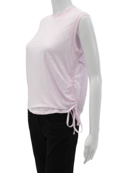 Lululemon Women Pink Basic Sleeveless Tank Crew Neck Size 4