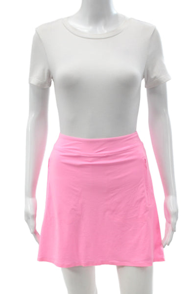 G/Fore Women Athletic Pink Mini Skort Pull On Athleisure Size S