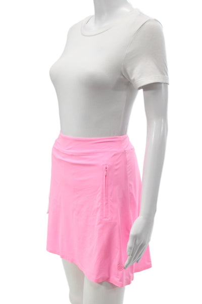 G/Fore Women Athletic Pink Mini Skort Pull On Athleisure Size S