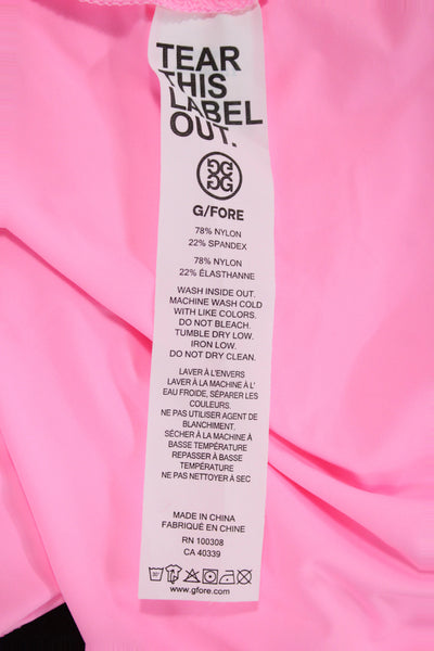 G/Fore Women Athletic Pink Mini Skort Pull On Athleisure Size S