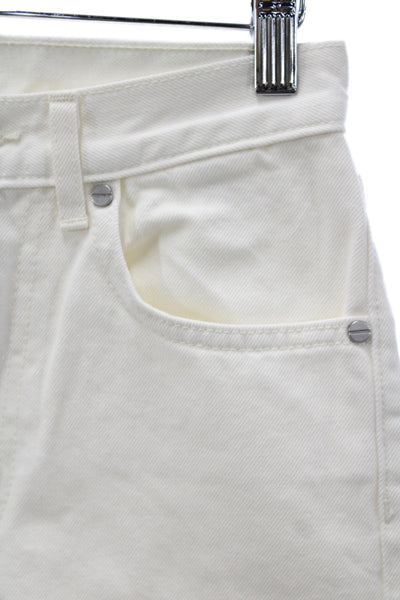 Citizens of Humanity Womens Cut-Off Shorts Blue Regenerative Cotton Size 24