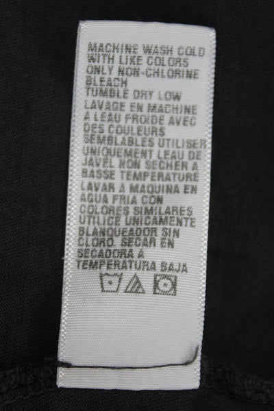 Standard James Perse Women Basic Gray Tank Scoop Neck Cotton Size 3