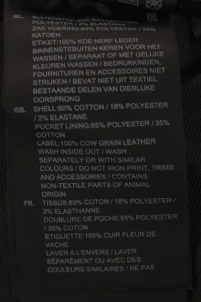 Raw Mens Straight Blue Jeans Button Mid Rise Cotton Inseam 32 Size 31