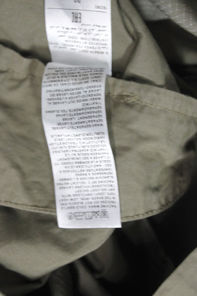 Z Zegna Mens Green Check Chinos Cotton Size 54